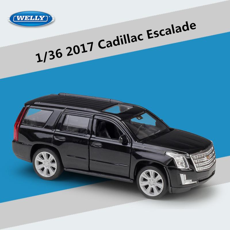 

1:36 Cadillac SUV Escalade Alloy Car Model Diecasts Metal Toy Vehicles Pull Back Car Model High Simulation Collection Kids Gifts
