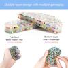 10cm Skin Picking Fidget Toys, Skin Picking Pocket Pads to Pick, Stress Relief Sensory Toys Picky Pads for Kids Adult