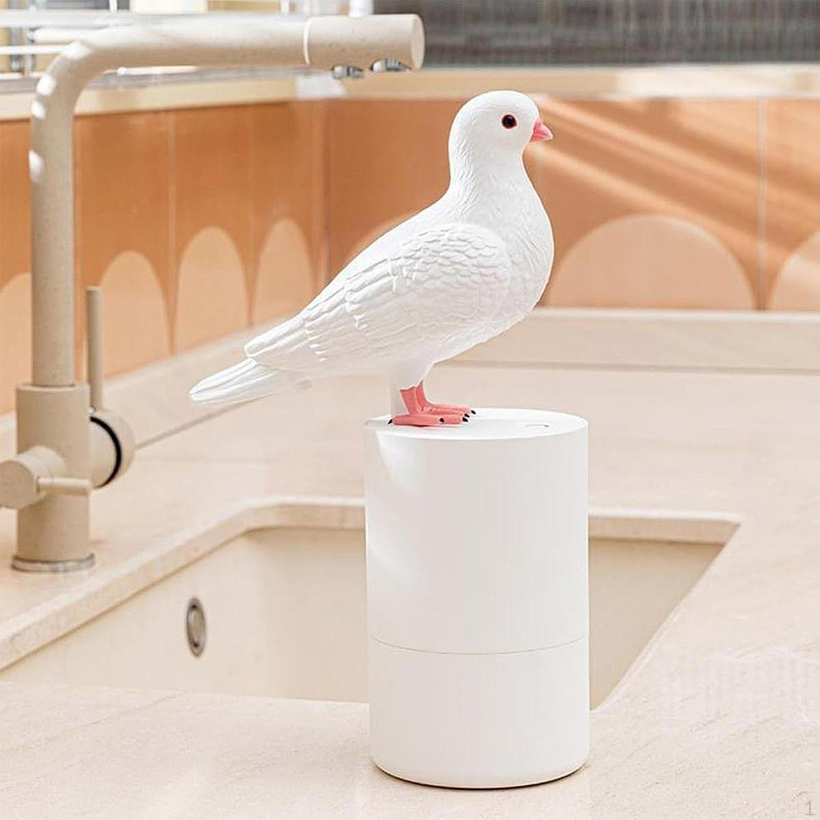 

Автоматичний дозатор піни для мила Pigeon, індукційна мийка для рук Wash Cute Dispenser Smart білий