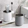 Bathroom Rinsing Cup Durable PP Bathroom Tumblers with Toothbrush Holder Travel Washing Cup Water Cup Bathroom Accessories