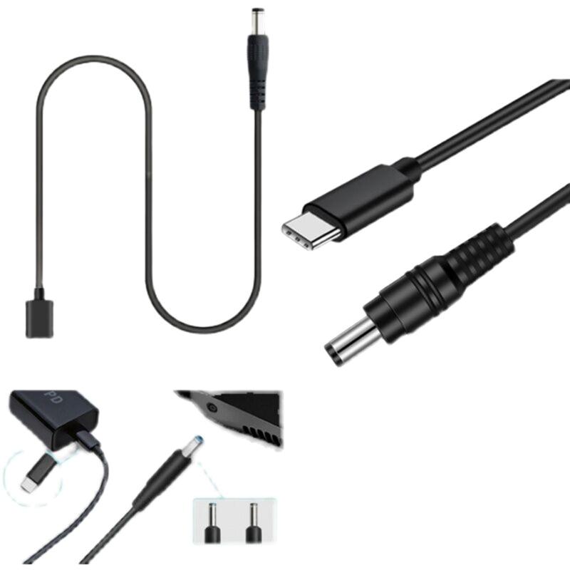 TypeC DC5V To 12V 9V Power- Cable TypeC To DC-Jack Adapter Wire Usb Boost Line For Router 2.1x5.5mm 8 DC- Adapters Cord