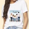 Mothers Day Theme Cute Cartoon Trend ShortSleeved Womens TShirt Polyester Fabric Simple AGeneration Style