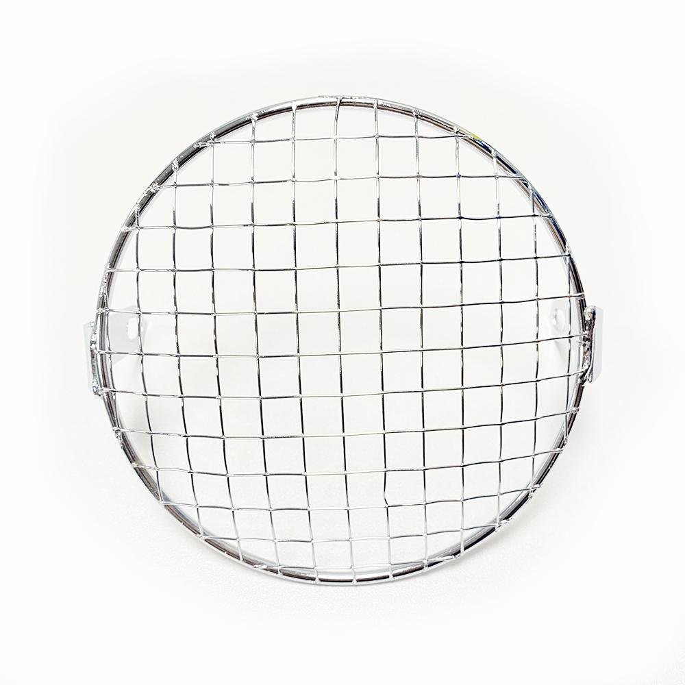 

Универсальная винтажная защита фары для мотоцикла, ретро решетка, крышка лампы для Harley Ducati Chopper Yamaha Cafe Racer