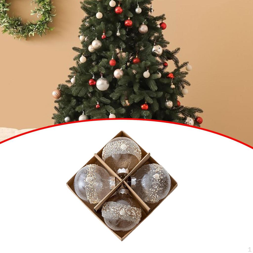Christmas Ball Set Tree Decorations Handy DIY Projects Decorative Balls for