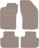 Dywaniki welurowe w kolorze beżowym: Alfa Romeo 147 hatchback (2000-2010)