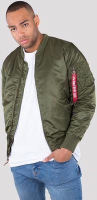 Demi-season Jacket Alpha Industries MA-1 VF 59 Long (168100) Dark Green