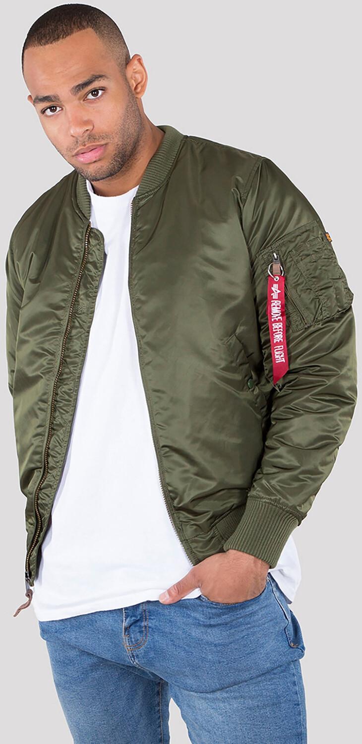 

Демисезонная куртка Alpha Industries MA-1 VF 59 Long (168100) dark green L