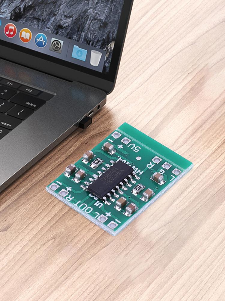 PAM8403 Audio Speaker Sound Amplifier Board Class D 2 Channel Audio Amplifier Module 2*3W DC2.5-5.5V Power Supply
