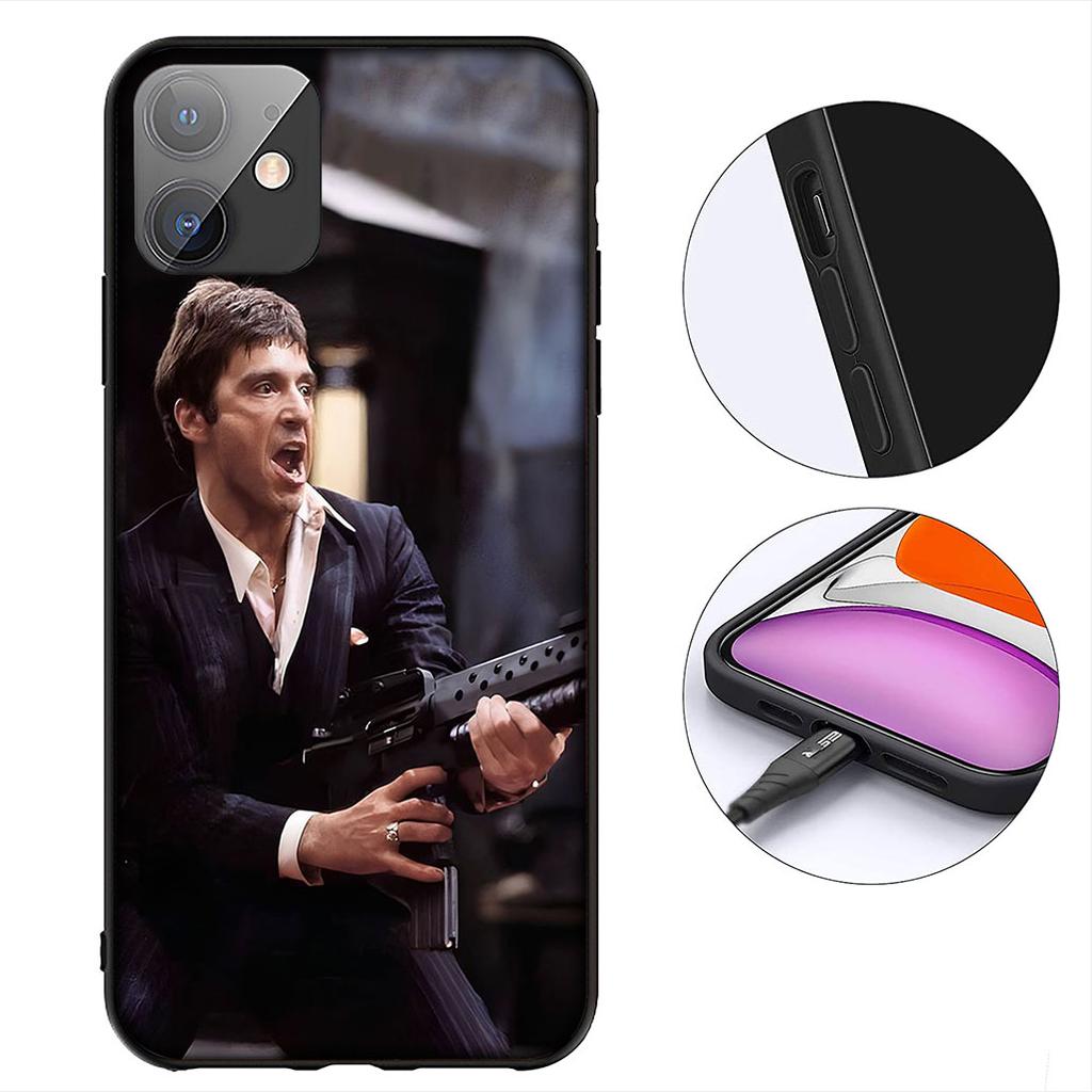 Scarfaces Al Pacino Tony Montana Cover for Samsung Galaxy A06 A05 A14 A50 A51 A52 A12 A13 A23 A70 A07 A25 A26 A72 A56 Phone Case