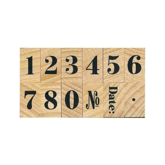 Children s Kao Stamp Number Stamp Mincho Font 1221-001