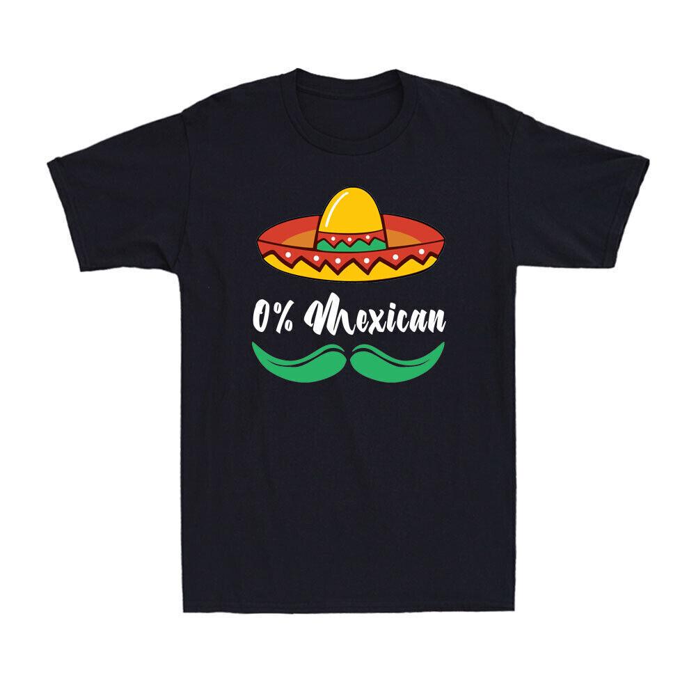 0% Mexican Cinco De Drinko Tee Party Funny Cinco De Mayo Novelty T-Shirt XL