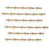 1meter Stainless Steel Chunky Crucifix Chains for Diy Statement Chain Gold Necklace Bracelet Chains Jewelry Making Supp
