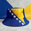 Flag of Bosnia and Herzegovina Bucket Hat for Men and Women