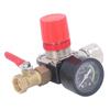 Air Compressor Regulator Kit with Gauge 4 Way Valve 0?180 PSI European Style for Pneumatic Tools