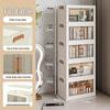 Foldable Baby Wardrobe & Snack Organizer for Living Room - No Installation Required