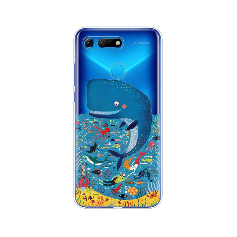 Hülle für Huawei Honor View 20 V20 Hülle TPU Funda Weiche Silikonhülle für Honor V20 Capa Cover Full 360 Schutzhülle