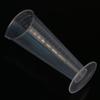 Vaso medidor de plástico transparente con escala, pico vertedor sin asa, recipiente para líquidos para suministros de barra de cocina