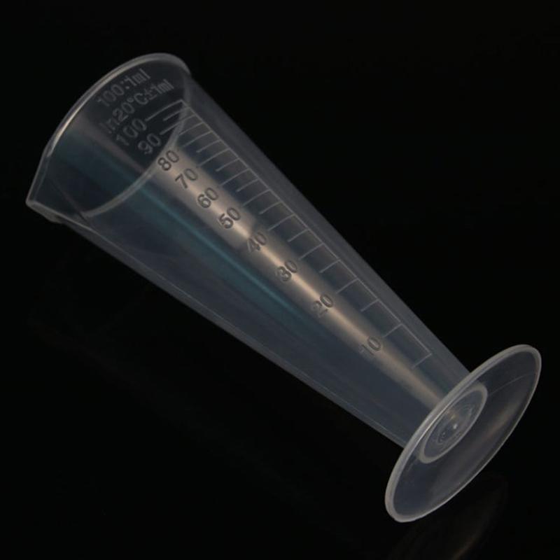Vaso medidor de plástico transparente con escala, pico vertedor sin asa, recipiente para líquidos para suministros de barra de cocina
