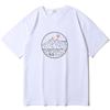 YDA Camel Camping Oversized Short Sleeve T-Shirt_Yd2043Tswh