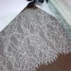 3m x 24cm Chantilly Lace, Non-stretch French Eyelash Lace Trim for Sewing, Bra, Underwear, Lingerie, Dress, Garment, Crafting