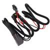 LED Light Bar Wiring Harness Kit 40A 2 Plugs 9006 Fog Light Wiring Harness Relay Kit for Vehicles