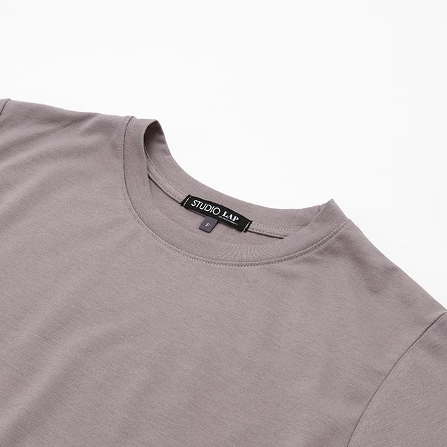 LAP Solid Short Sleeve T-Shirt Aq3Ct867