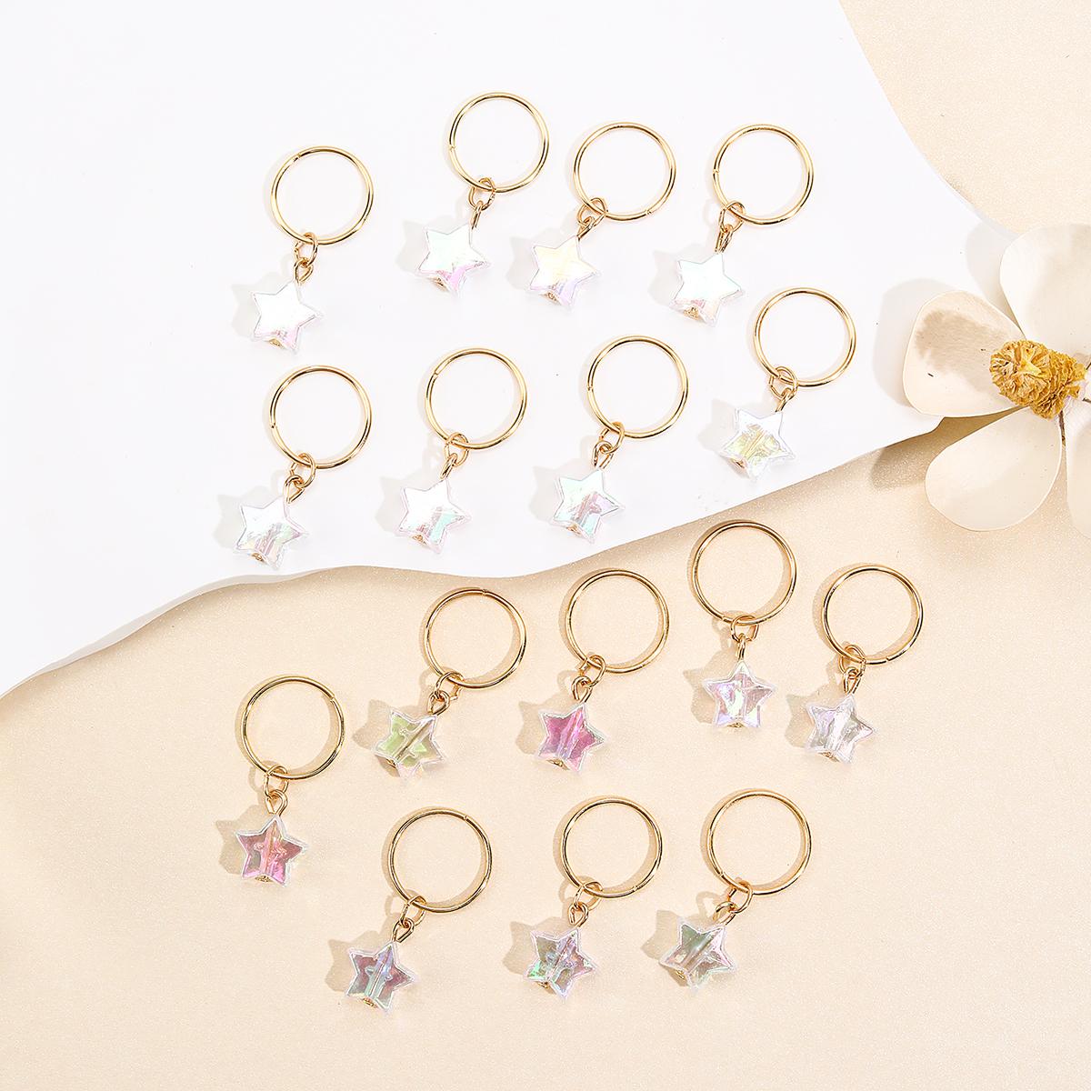 

16 шт. Цельные жемчужные бусины для волос для плетения, дредов, дредлоков, зажимы, манжеты, кольца, трубчатые аксессуары, открытые кольца, круг 16 мм отверстие, кольца для волос