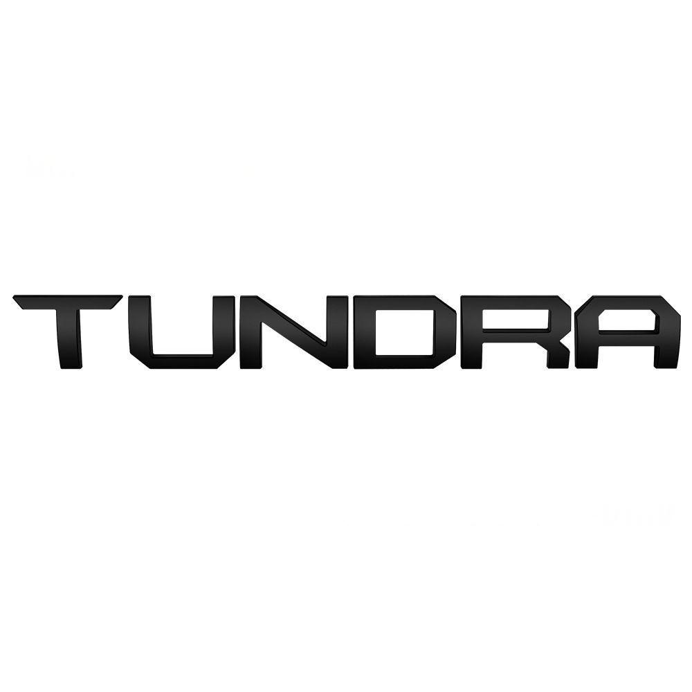Applicable to Toyota Tundra 3D logo, , 3D stereoscopic label for the rear trunk of the Takauma pickup truck, 3D TUNDRA sticker