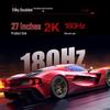 AOC 27-inch 2K 180Hz Fast IPS Gaming Monitor CN Plug (adapter Included)