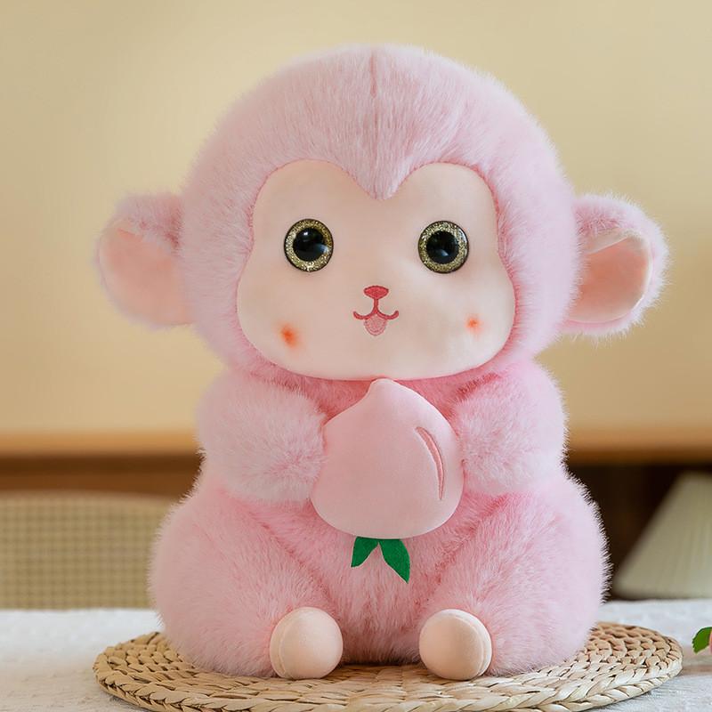 Entzückendes Niedliches Affen-Stofftier Einzigartige Kreative Plüschtierpuppe Für Kinder