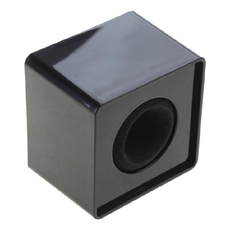 Cube Square Interview Box Microphone Logos TV Station Flags Portable Holder