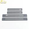 22 Highlander Stainless Steel Door Sill Trim Stickers - Anti-Scratch Welcome Pedal Protector