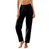 Pantalones de Entrenamiento y Running Elásticos de Seda de Secado Rápido para Mujer - Leggings Deportivos Ligeros con Dobladillo Plano para Verano