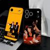 Movie P-Pulp-F- FictionS Phone Case For IPhone 17 Air 16 E Pro Max 15 14 13 Mini 12 Pro 11 Max Plus Black Soft Shell