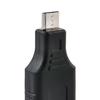 2pcs USB 2.0 MicroUSB Male to Type A Female OTG Converters for Thumb Drive Convinent to Use Transfer Data or Download