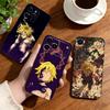 The Seven Deadly Sins Phone Case For iPhone17,16,15,14,13,12,11 Plus,Pro Soft Silicone Black Cover