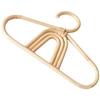 Rainbow Rattan Baby Hanger Small Size Kids Clothes Rack Smooth Coat Hangers Premium Dress Hanger Wall Shelf Children