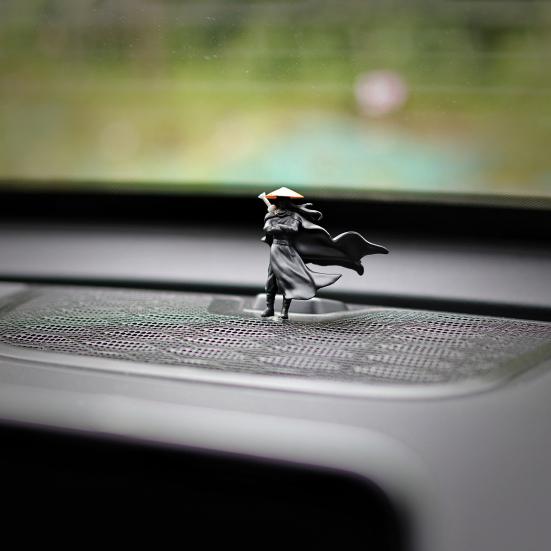 Car Dashboard Ornament Figure Sculpture Waterproof Easy To Clean Dollhouse Statue Office Desk Decoration