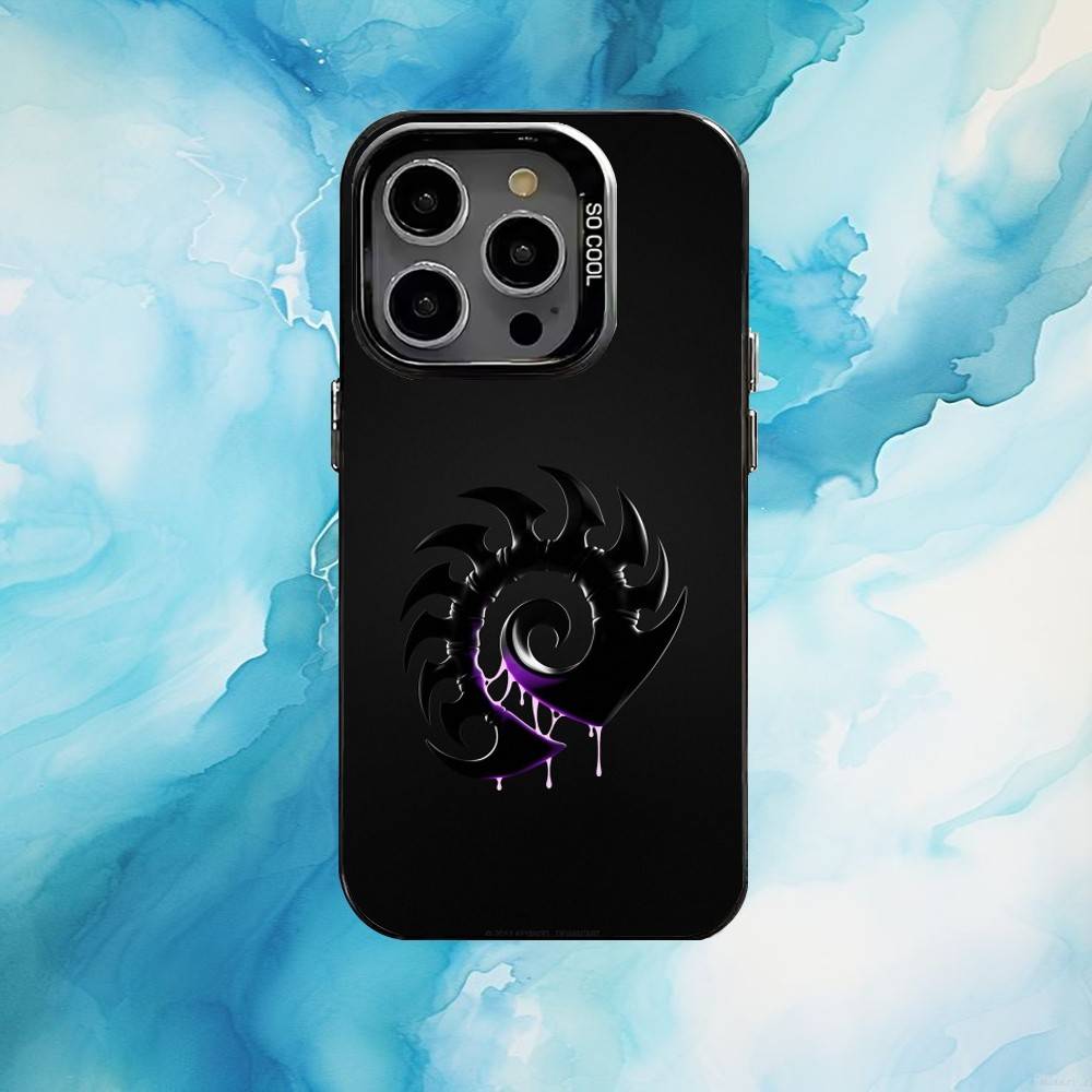 S-Starcrafts-Game-2 Phone Case For iPhone17,16,15,14,13,12,11 Plus,Pro Max Black Candy silver phone case