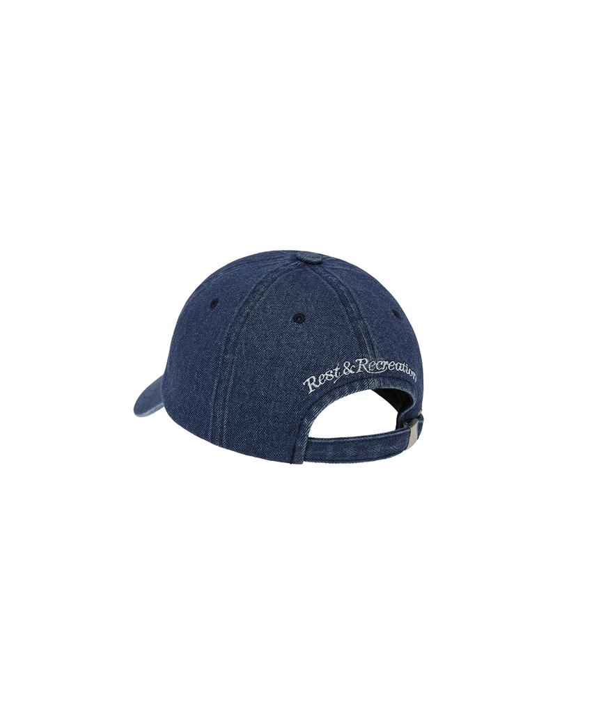 REST&RECREATION Denim Logo Cap - Blue