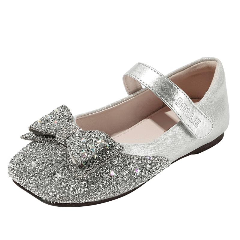 Belle Girls Crystal Princess Flats 31