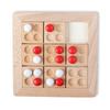Brangdy 2-in-1 Wooden Number Puzzle & Board Game Set