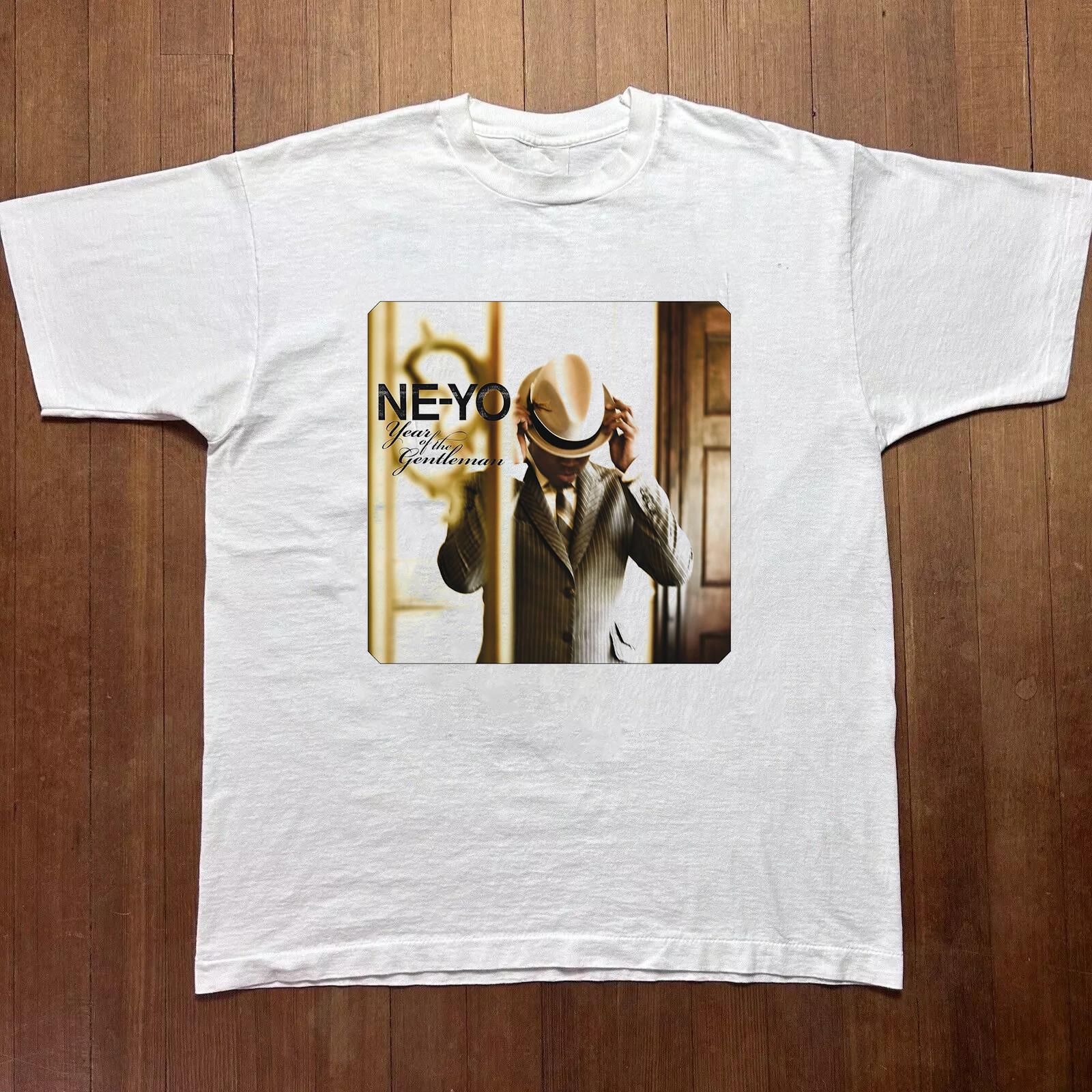 NE-YO - Year of the Gentleman White Cotton T Shirt Size S-5XL XL