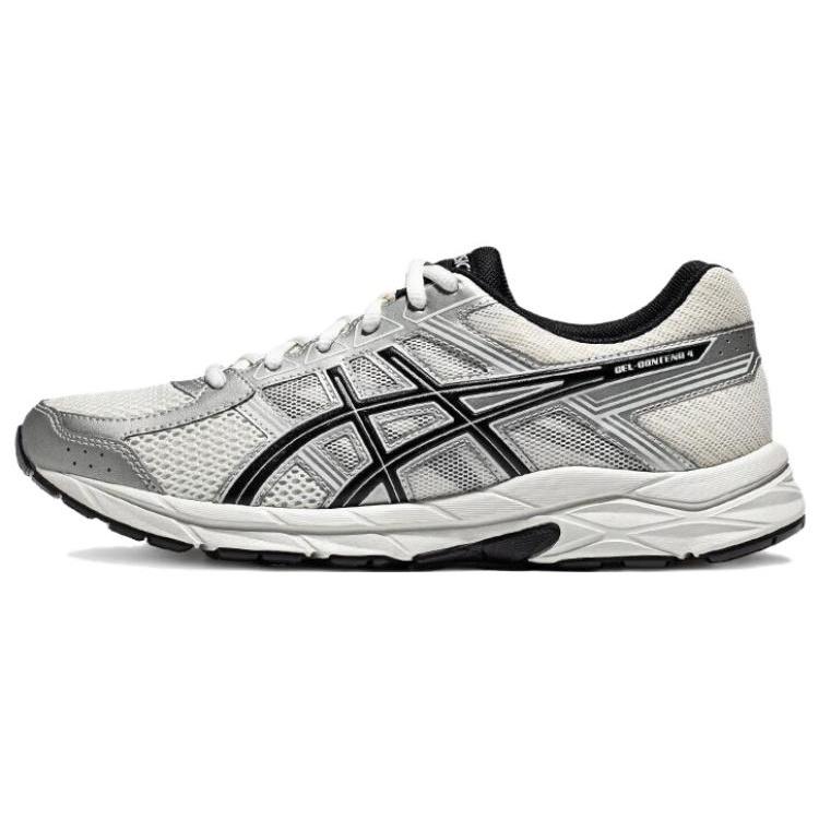 ASICS Gel-Contend 4 Silver Grey White Men s 1011B937-103 EU 46