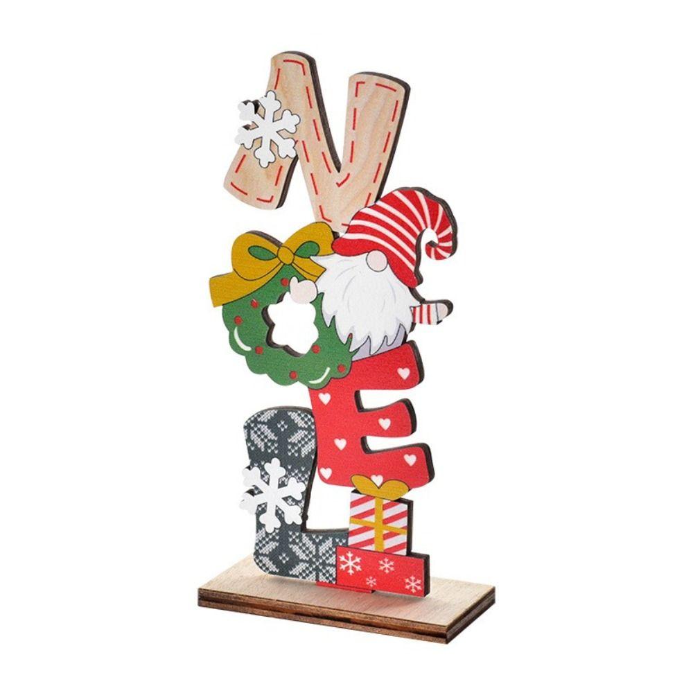 Home Handicrafts Bedroom Jigsaw Ornaments Kit Desktop Ornaments Christmas Decoration Children Toys