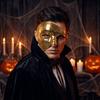 Steampunk Style Masquerade Mask Glitter Material Costume Mask  Mardi Gras Carnival