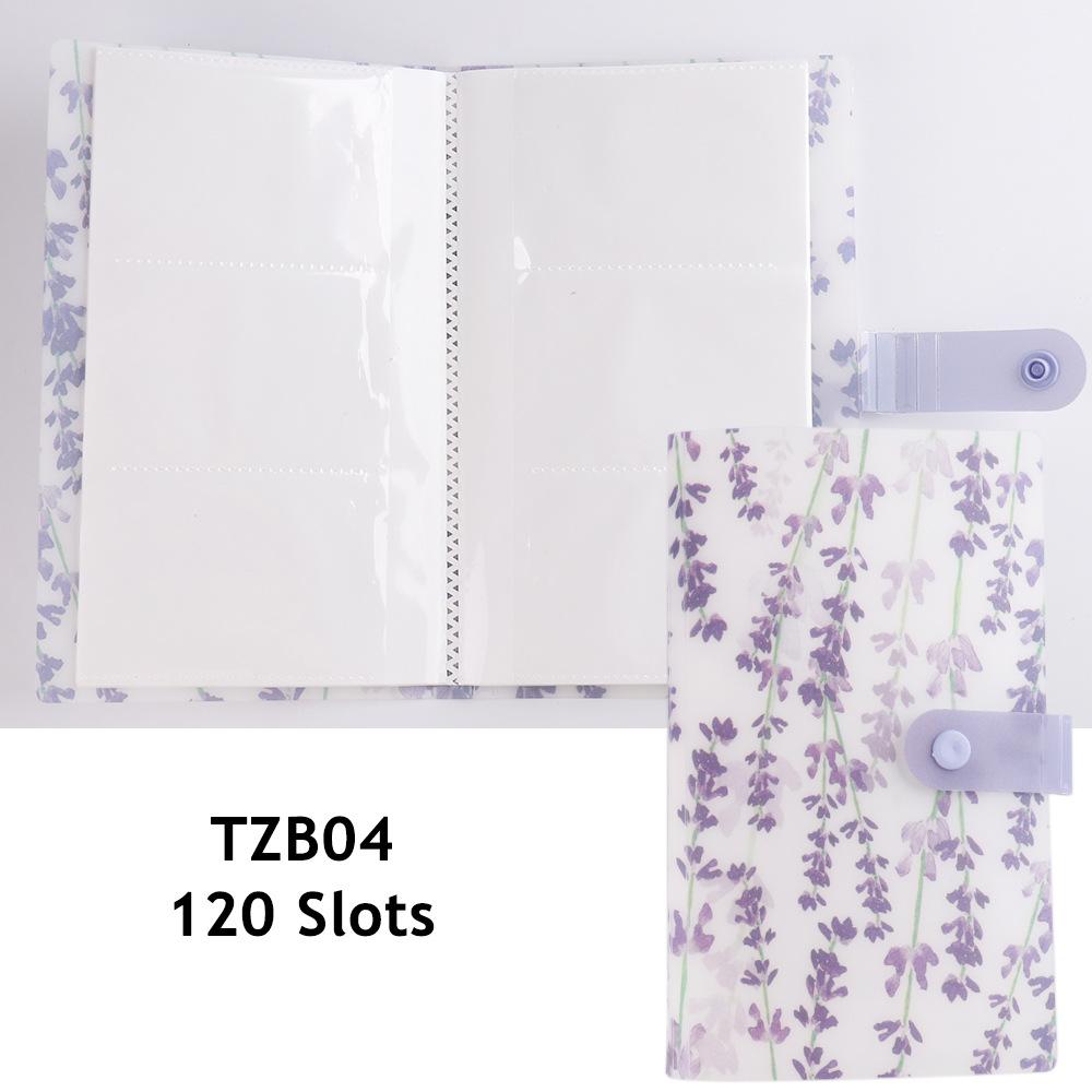 

Буклет с наклейками для ногтей, 120 слотов, буклет для хранения наклеек, простой и свежий стикер для магазина ногтей, сумка для хранения продуктов