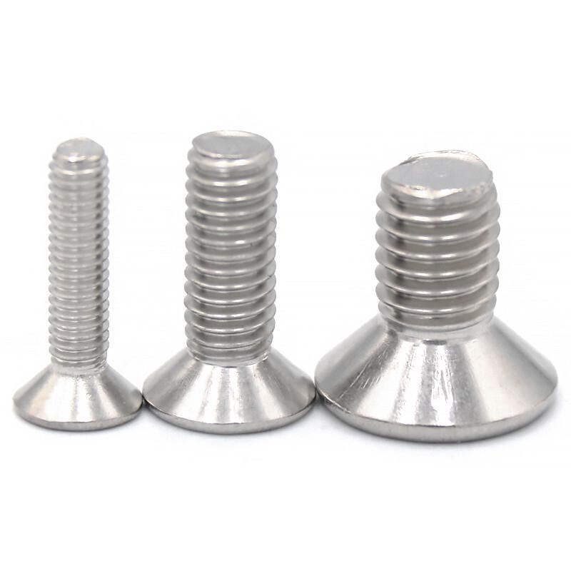 304 Stainless Steel Phillips Flat Head Machine Screws