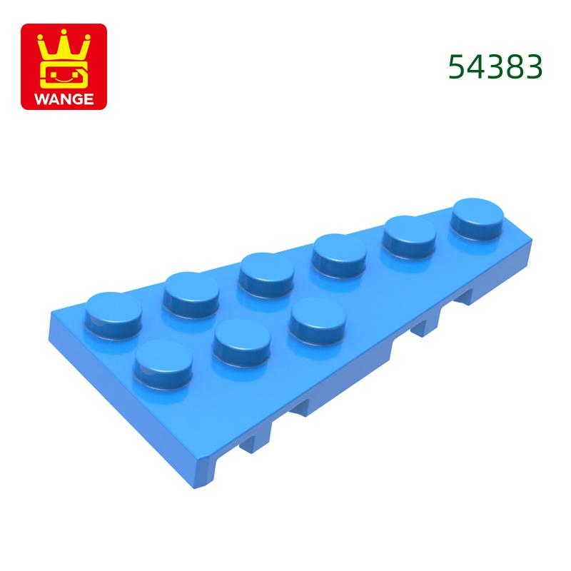 Non-Toxic 62Pcs/Lot 54383 Wedge Plate Right Plate 3X6 With Angle Building Blocks Moc Color Accessories Compatible With Brick Part