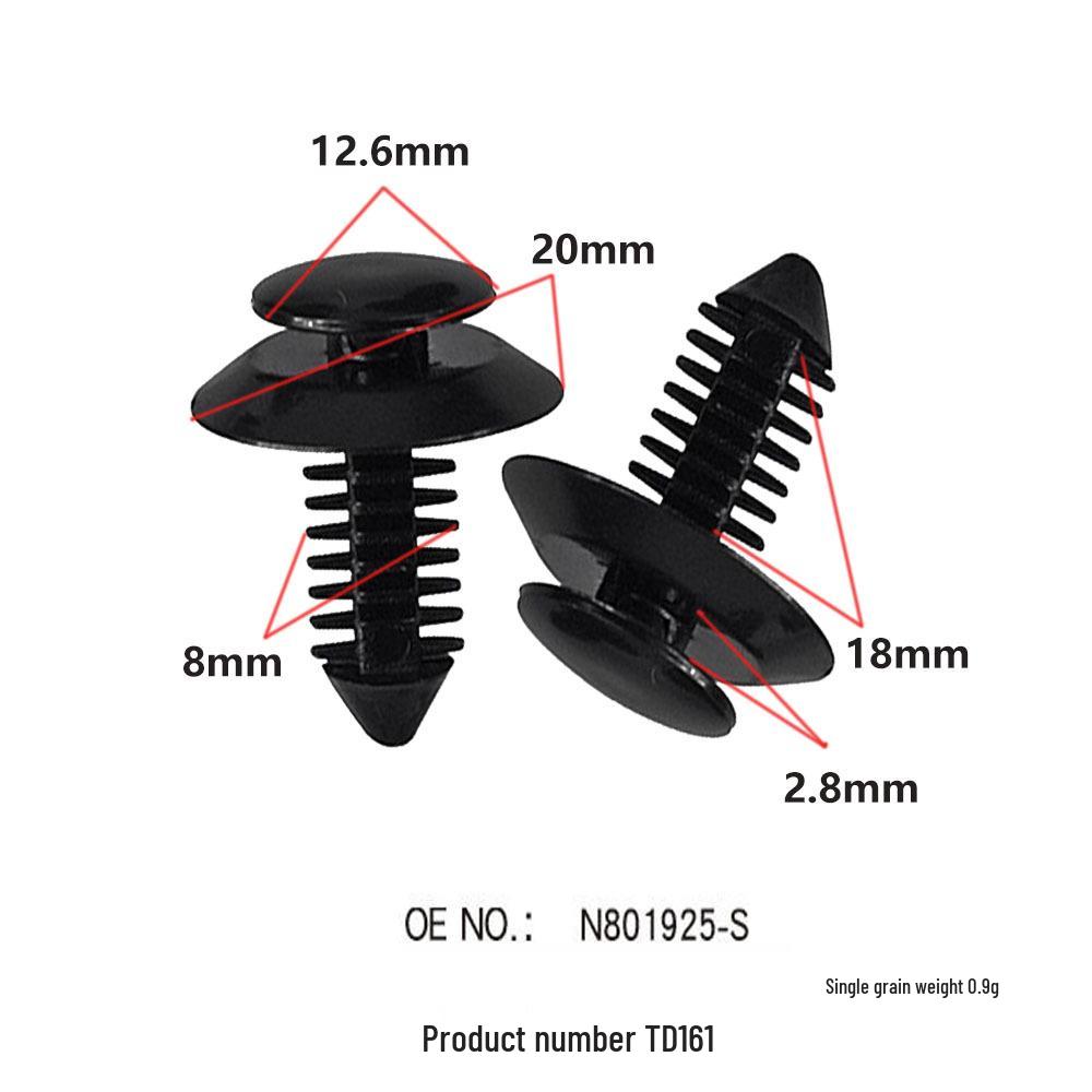 

Ford Door Panel Trim and Accessory Installation Clips 10000 Units